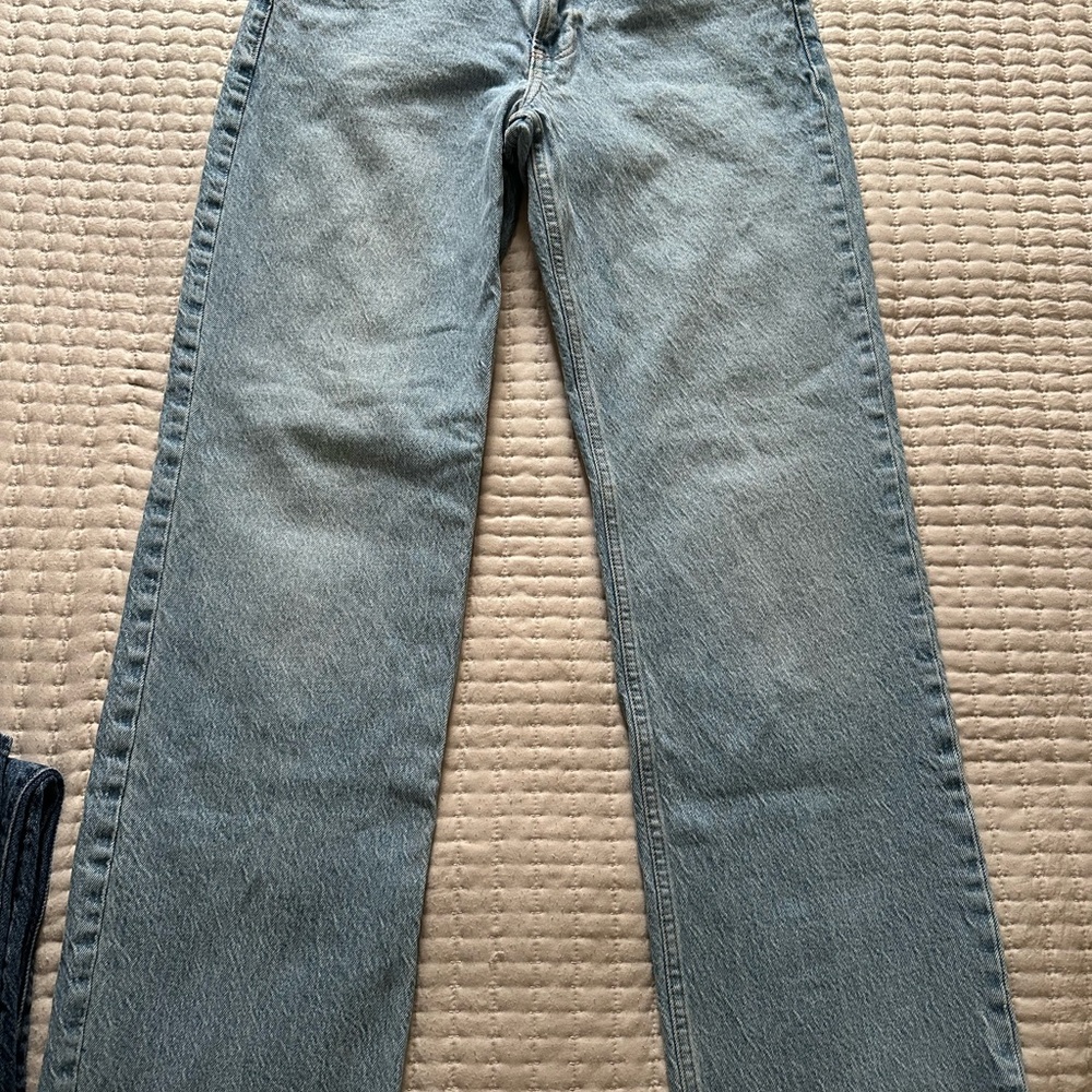 Abercrombie & Fitch Light Blue Straight Jeans
